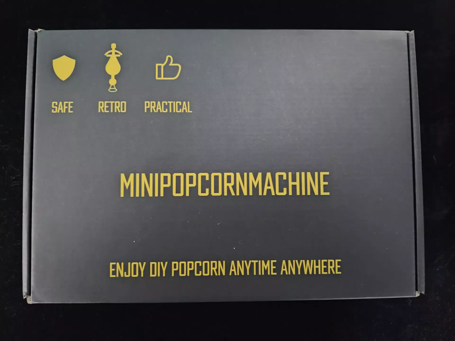 Mini popcorn machine 304 stainless steel grain amplifier