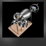 Mini popcorn machine 304 stainless steel grain amplifier